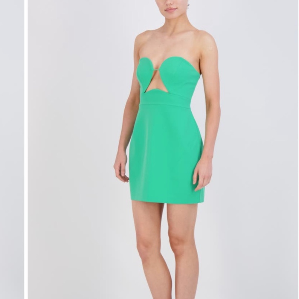 BCBGMaxAzria new Strapless Mint Dress